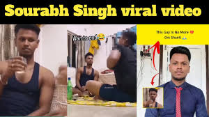 saurabh singh viral video, sourav singh drunk, drinking boy viral video, daru piyega viral video