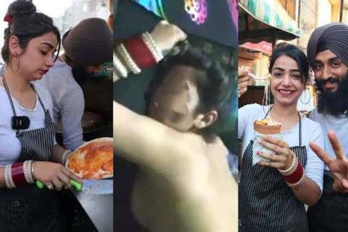 Viral Kulhad Pizza Couple Original MMS Video Link , Kulhad Pizza Couple Original Viral Video