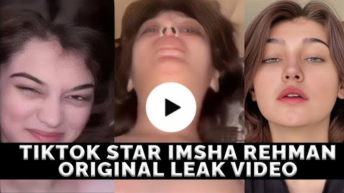 Tiktoker Imsha Rehman Viral Video Viral Scandal Watch Full Leak Video Clips Original Link